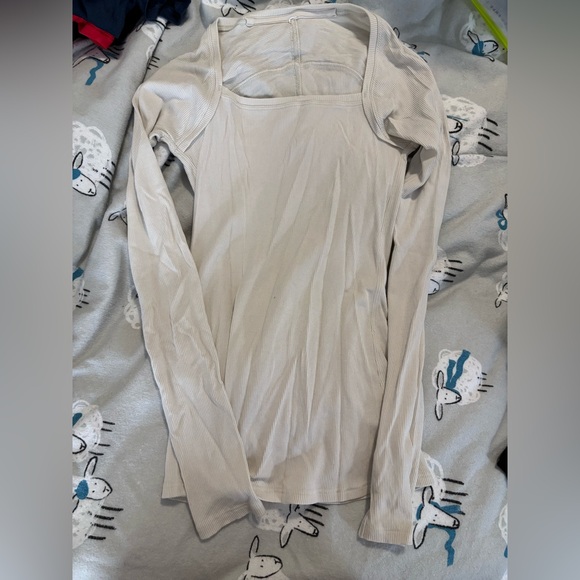 Lululemon LA Square Neck Long Sleeve - Picture 1 of 4